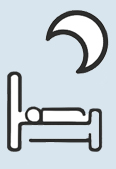 Symbol Nachtbereitschaft